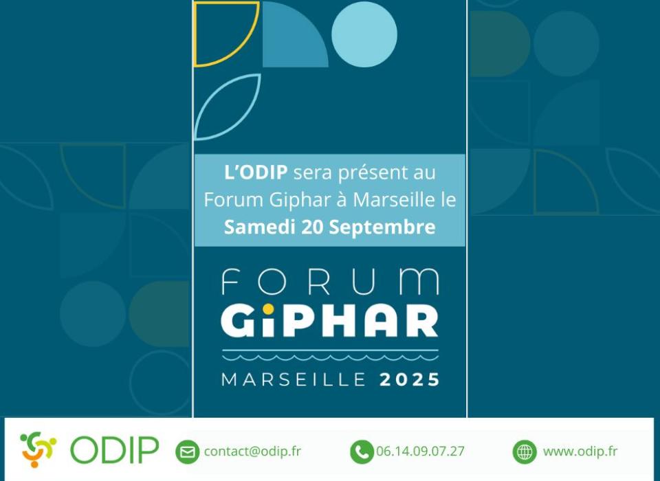 ODIP au forum GIphar | © © Tous droits réservés 2025 | ODIP